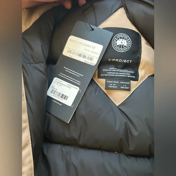 Exclusive Canada Goose Tan Constable Parka for Y Project - Picture 2 of 16